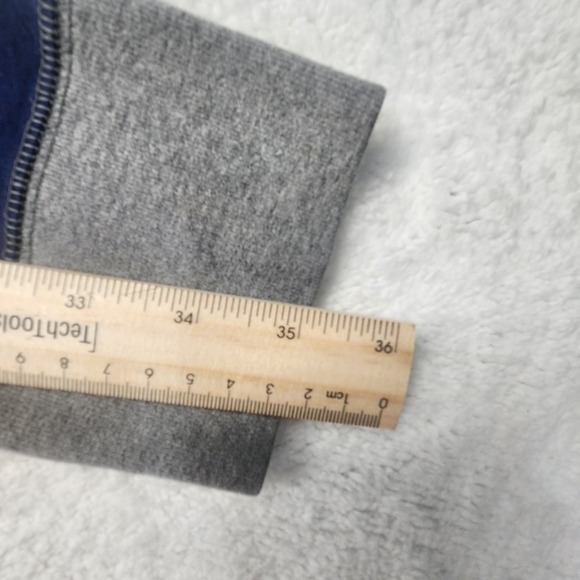 Hollister Sweatshirt Mens XL Blue Gray Crewneck Seagull Pullover Long Sleeve Y2K - Picture 9 of 11